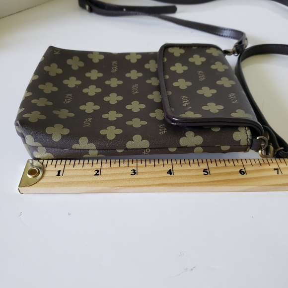 Kiyto Japanese Small Green/Brown Crossbody/Wallet. - Picture 11 of 11